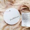 InWear Rozmiar S Kolor Pudrowy Róż Dekolt U Sukienka Mini Bezrękawnik Krótka Materiał Bawełna 100%