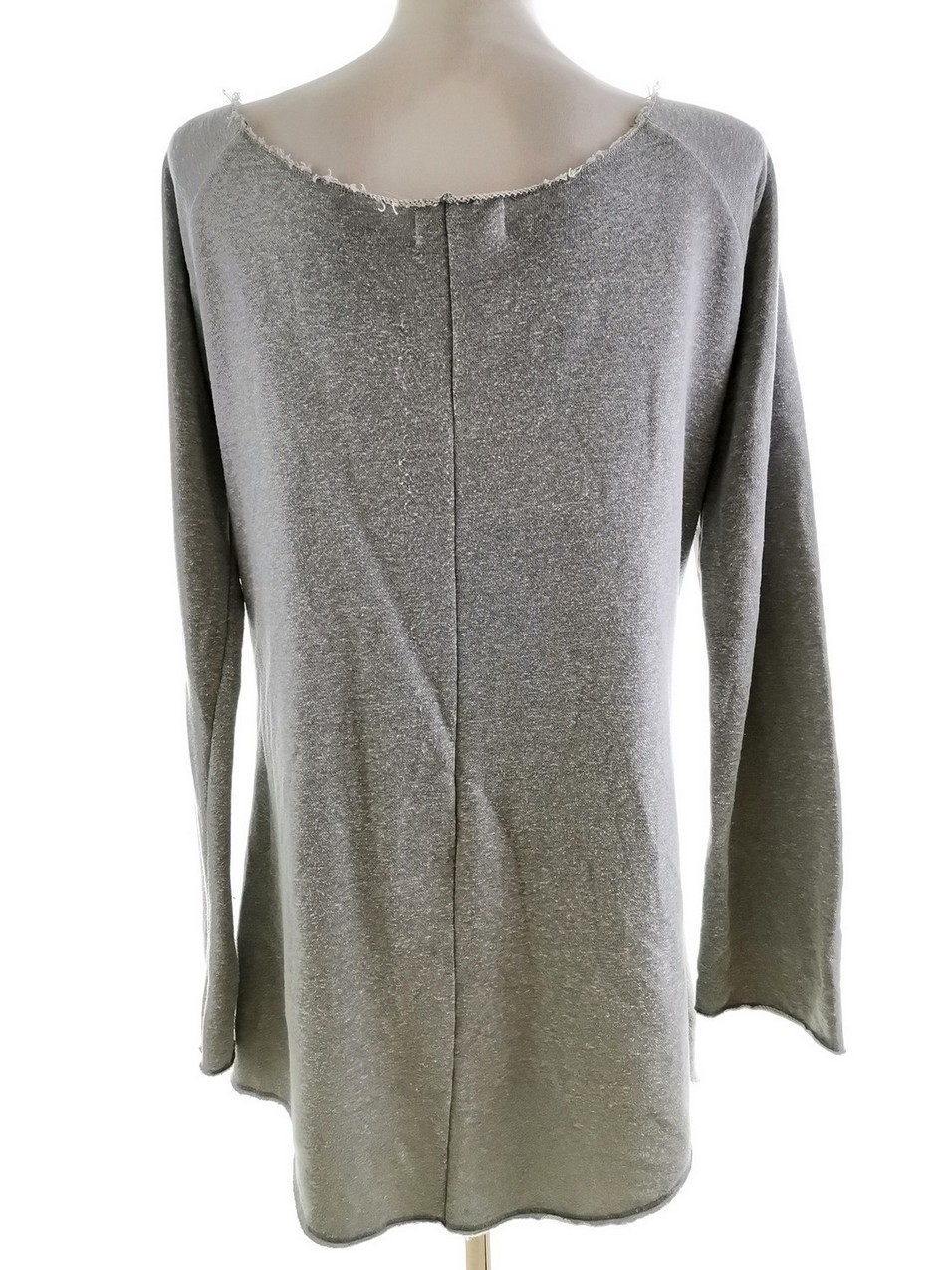 Barfota Rozmiar L/XL Kolor Szary Okrągły dekolt Tunika Bluzka Długi rękaw Materiał Bawełna Barfota Rozmiar L/XL Kolor Szary Okrągły dekolt Tunika Bluzka Długi rękaw Materiał Bawełna