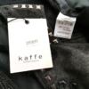 Kaffe Rozmiar 36 Kolor Szary Okrągły dekolt Sukienka Sweterkowa Bezrękawnik Do Kolan