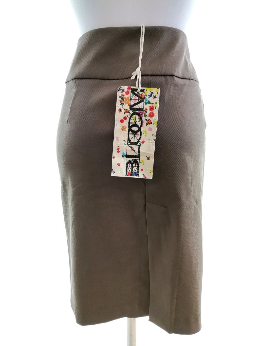 Bloom Trends Rozmiar XL Kolor Beżowy Spódnica Prosta i Ołówkowa Do Kolan