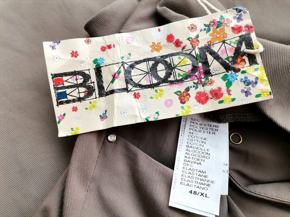 Bloom Trends Rozmiar XL Kolor Beżowy Spódnica Prosta i Ołówkowa Do Kolan