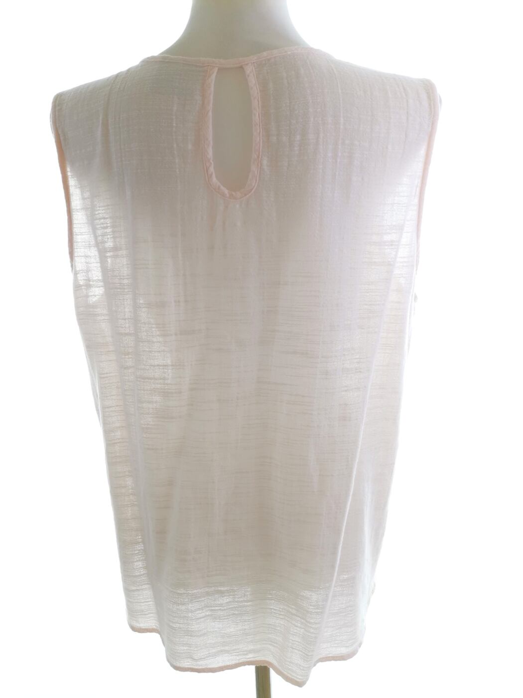 IMG_20201005_112949.jpg Vero moda Rozmiar XL Kolor Pastelowy Okrągły dekolt Bluzka Bezrękawnik Materiał Bawełna 100%