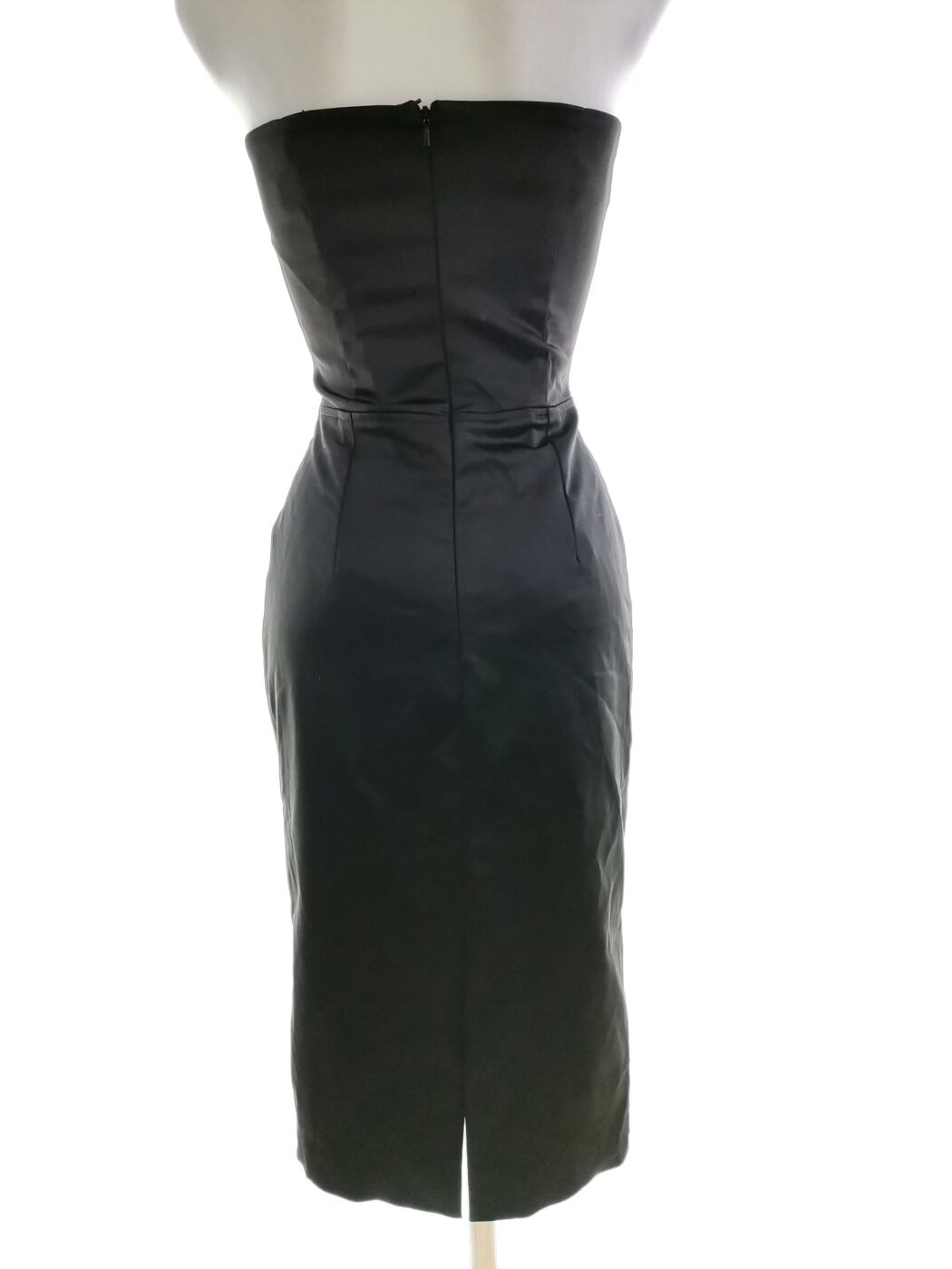 Coast Rozmiar 8 (36) Kolor Czarny Odkryte Ramiona Sukienka Bodycon Bezrękawnik Do Kolan Coast Rozmiar 8 (36) Kolor Czarny Odkryte Ramiona Sukienka Bodycon Bezrękawnik Do Kolan