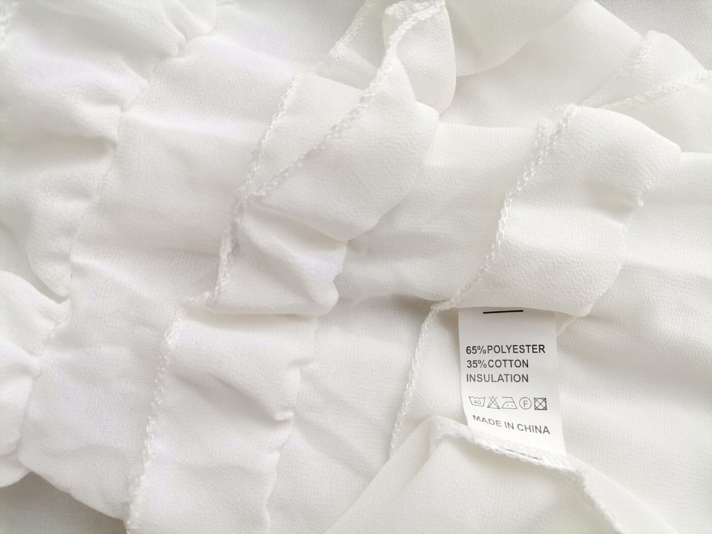 Vintage Rozmiar L Kolor Biały Głęboki Serek Tunika Wiązana z Przodu Bluzka Długi rękaw