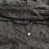 Rozmiar XS Kolor Szary Split Crew Neck Bluzka Zapinana Rękaw 3/4 Materiał Modal