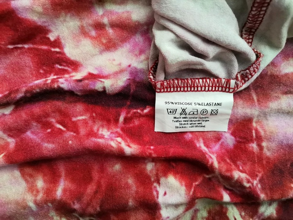 Vintage Rozmiar XL Kolor Kolorowa Floral Abstrakt Okrągły dekolt Tunika Bluzka Rękaw 3/4 Materiał Wiskoza Vintage Rozmiar XL Kolor Kolorowa Floral Abstrakt Okrągły dekolt Tunika Bluzka Rękaw 3/4 Materiał Wiskoza