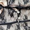 Warehouse Rozmiar 10 (38) Kolor Czarny W serek Sukienka Sheath Bezrękawnik Midi