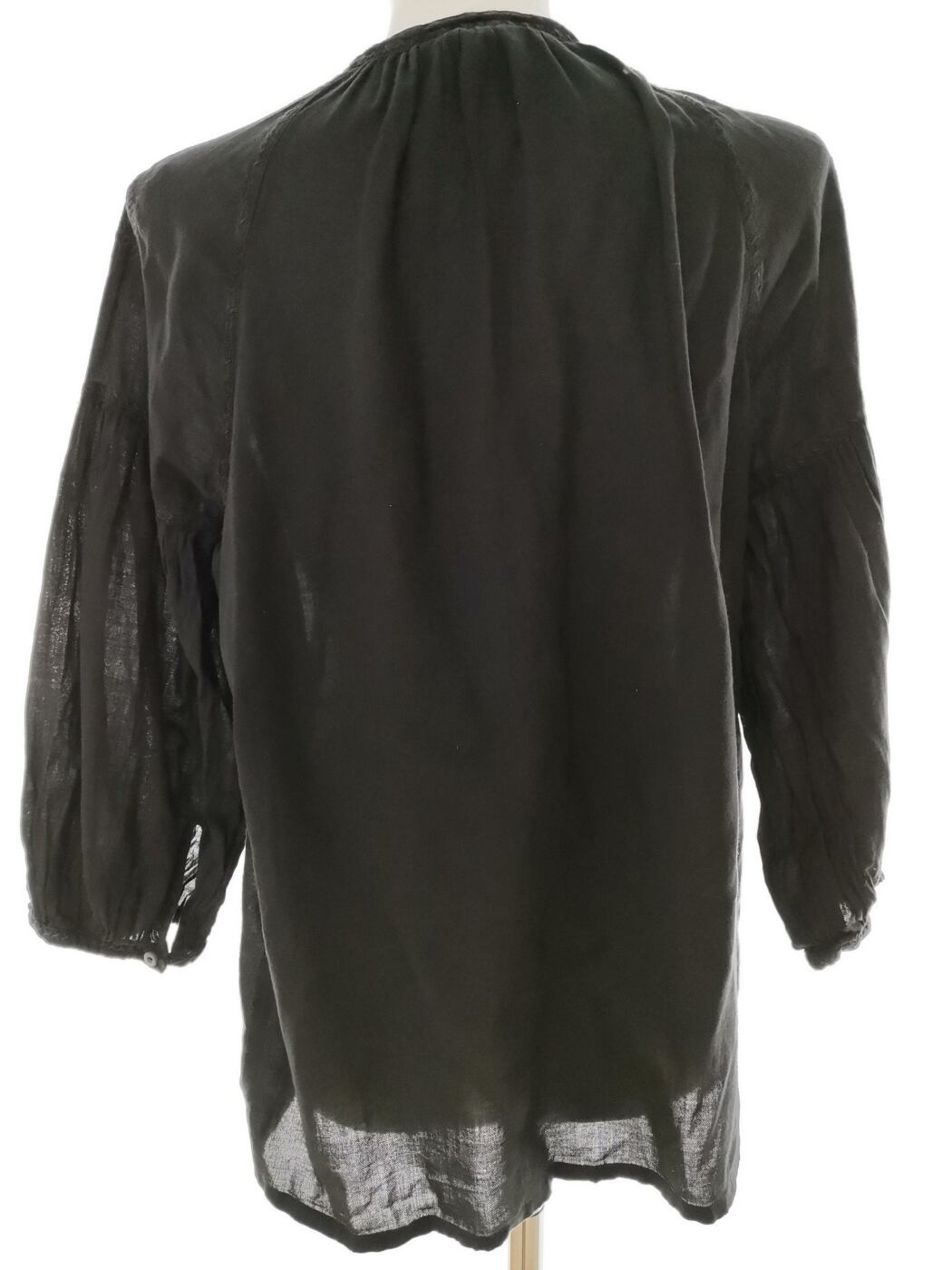 IMG_20210120_133307.jpg Noa noa Rozmiar S Kolor Czarny Keyhole Crew Neck Bluzka Rękaw 3/4