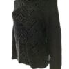Lauren ralph lauren Rozmiar L Kolor Czarny W łódkę Sweter Długi rękaw Materiał Wiskoza Cienka dzianina