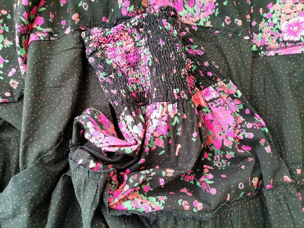 Vintage Rozmiar 38 Kolor Czarny Odkryte Ramiona Sukienka Maxi Bezrękawnik Długa Vintage Rozmiar 38 Kolor Czarny Odkryte Ramiona Sukienka Maxi Bezrękawnik Długa
