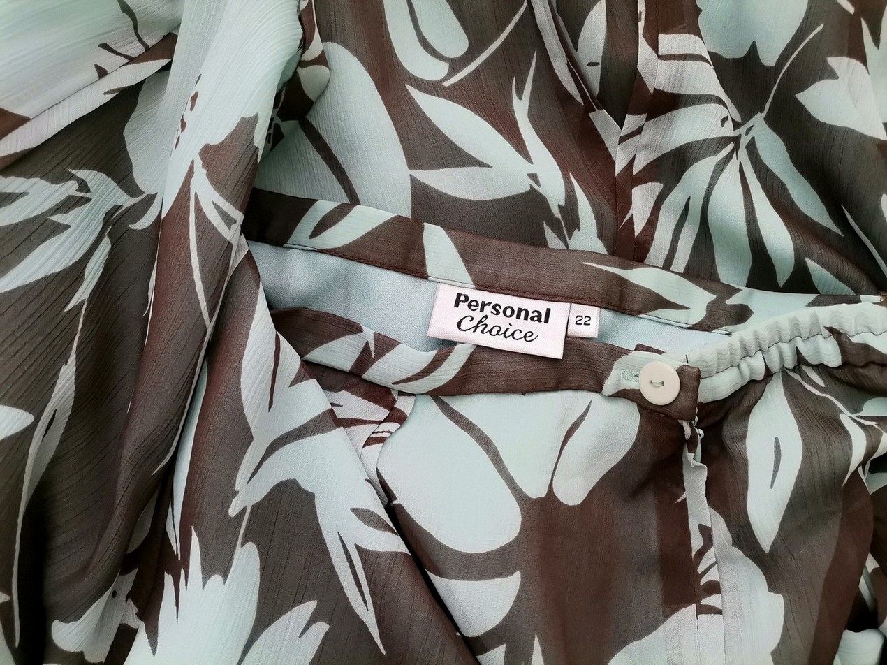 Personal choice Rozmiar 22 (50) Kolor Brązowy Spódnica Maxi Długa