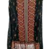 FB Sister Rozmiar L Kolor Czarny Damask Paisley W serek Bluzka Długi rękaw Materiał Wiskoza 100%