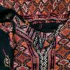 FB Sister Rozmiar L Kolor Czarny Damask Paisley W serek Bluzka Długi rękaw Materiał Wiskoza 100%