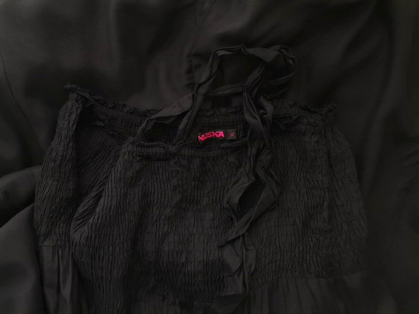 Indiska Rozmiar XL Kolor Czarny Halter Suknia Balowa Sukienka Wieczorowa Bezrękawnik Długa Indiska Rozmiar XL Kolor Czarny Halter Suknia Balowa Sukienka Wieczorowa Bezrękawnik Długa