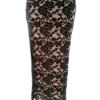 Missguided Rozmiar 10 (38) Kolor Pudrowy Spódnica Maxi Długa