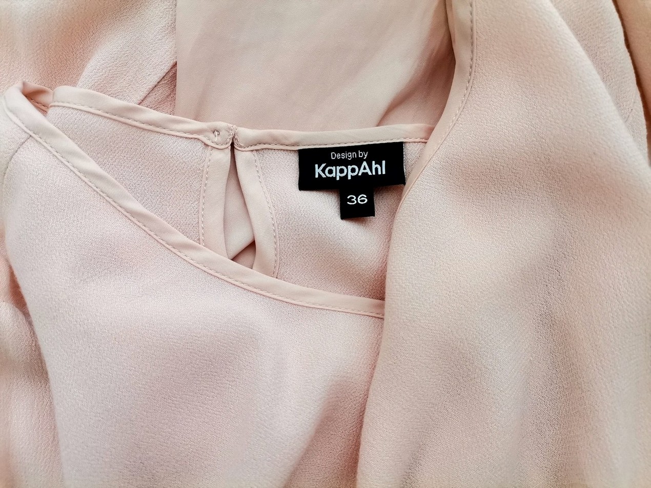 IMG_20210127_113859.jpg Kappahl Rozmiar 36 Kolor Pudrowy Okrągły dekolt Bluzka Długi rękaw Materiał Wiskoza 100%