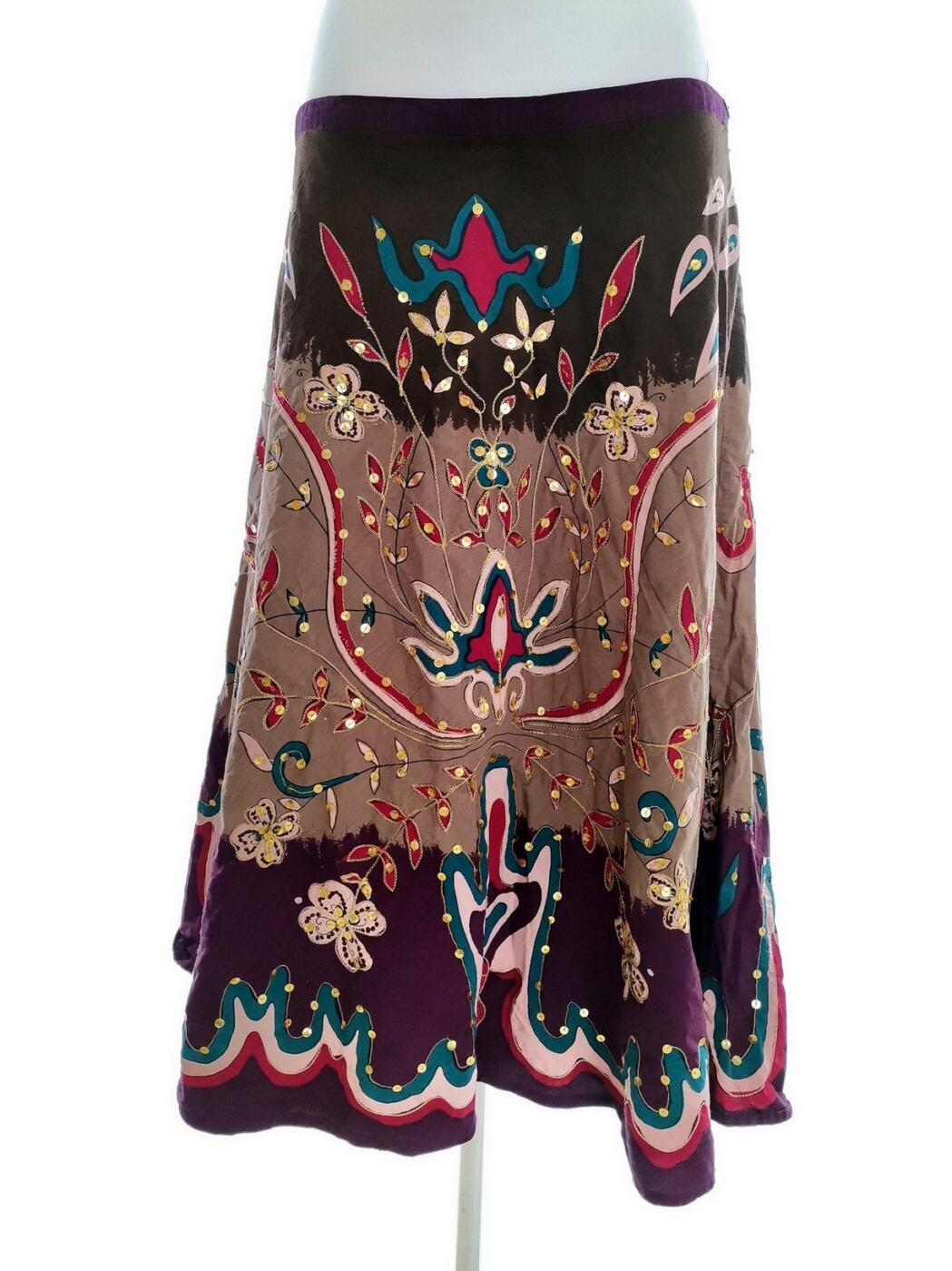 Vero moda Rozmiar 38 Kolor Kolorowa Spódnica Maxi Długa