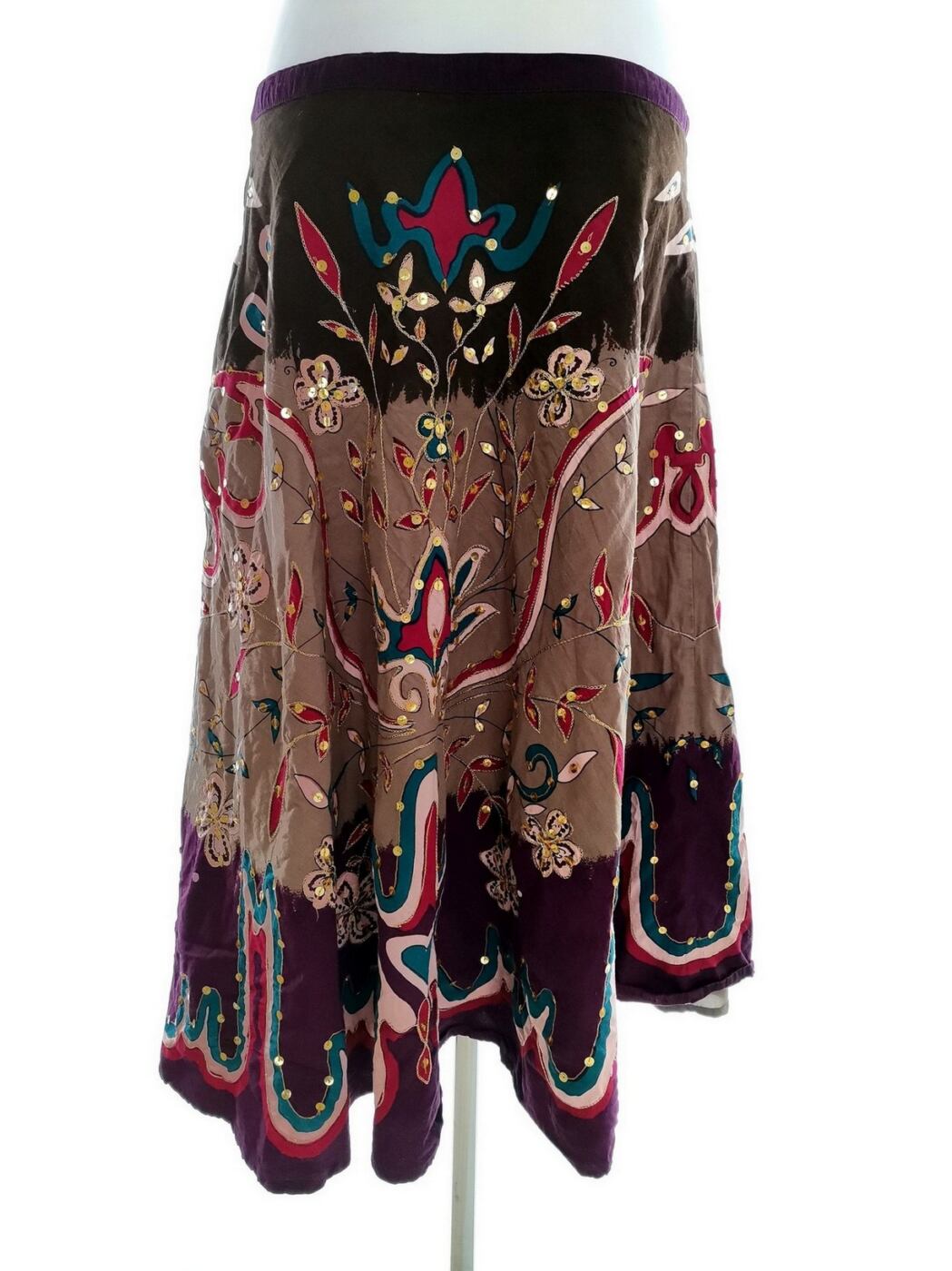 Vero moda Rozmiar 38 Kolor Kolorowa Spódnica Maxi Długa