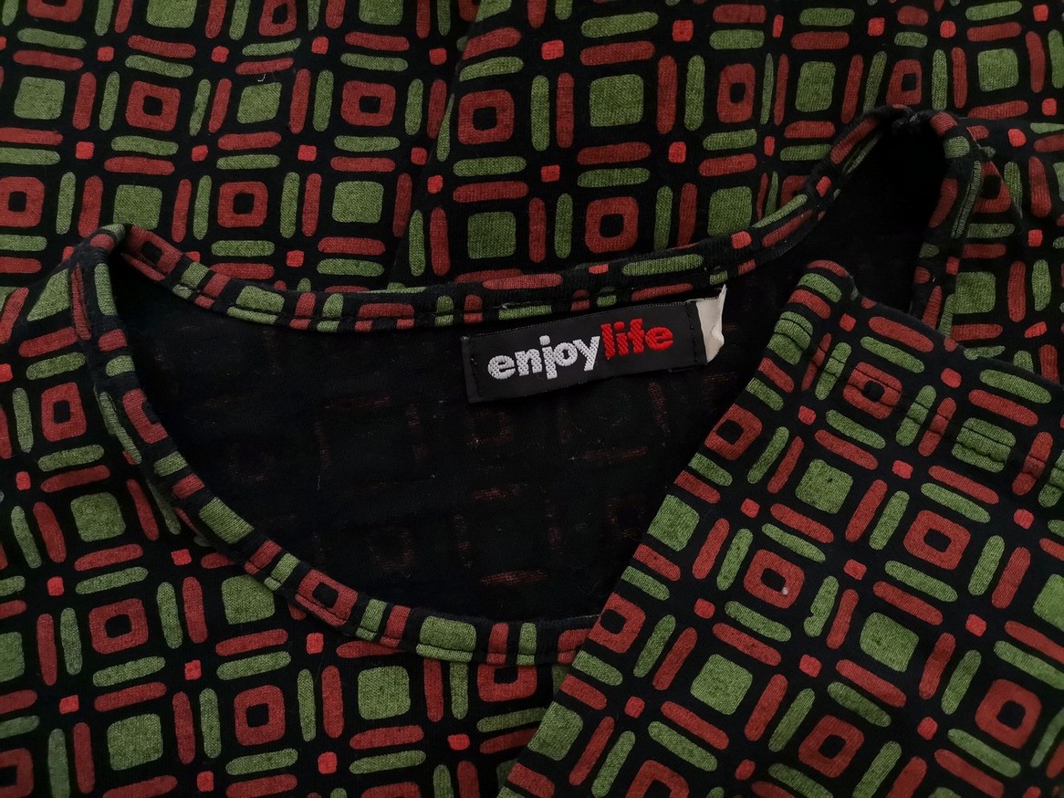 Enjoy life Rozmiar 38 Kolor Pomarańczowy Okrągły dekolt Sukienka A-Line Długi rękaw Do Kolan Materiał Bawełna 100% Enjoy life Rozmiar 38 Kolor Pomarańczowy Okrągły dekolt Sukienka A-Line Długi rękaw Do Kolan Materiał Bawełna 100%