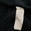 Hollister Rozmiar M Kolor Granatowy W serek Sweter Długi rękaw Materiał Akryl Dzianina waflowa