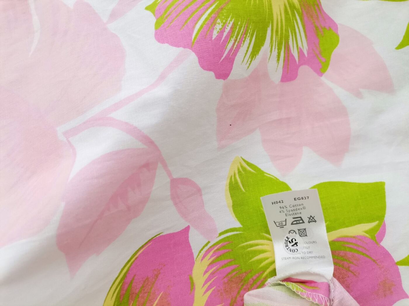Essentials Collection Rozmiar 14 (42) Kolor Różowy Odkryte Ramiona Sukienka Letnia Bezrękawnik Midi Materiał Bawełna