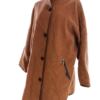 norham Rozmiar XL-2XL Kolor Brązowy Płaszcz Długi rękaw Materiał Wełna