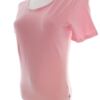 Noa noa Rozmiar L Kolor Różowy Okrągły dekolt T-Shirt Krótki rękaw Materiał Bawełna