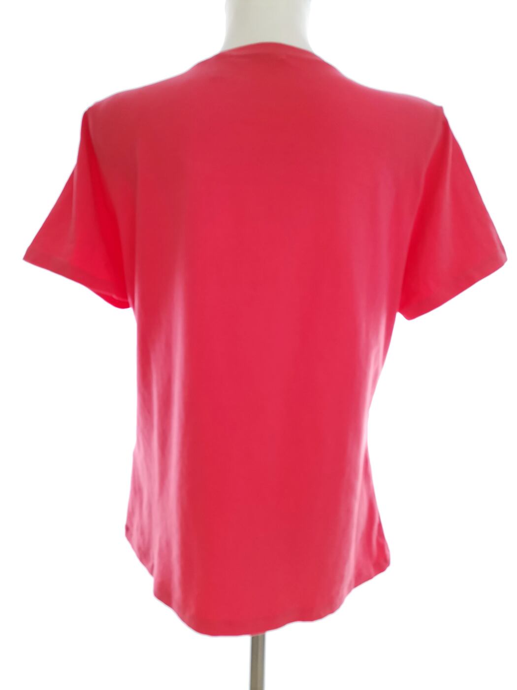 IMG_20210216_134128.jpg Punt roma Rozmiar M Kolor Różowy Okrągły dekolt T-Shirt Krótki rękaw Materiał Bawełna