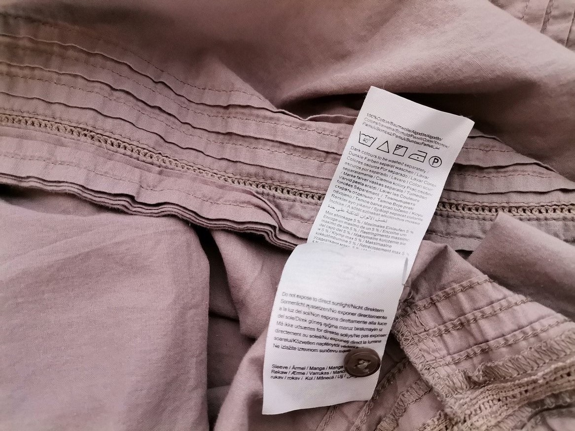 Vero moda Rozmiar L Kolor Beżowy Okrągły dekolt Tunika Popover Bluzka Długi rękaw Materiał Bawełna 100% Vero moda Rozmiar L Kolor Beżowy Okrągły dekolt Tunika Popover Bluzka Długi rękaw Materiał Bawełna 100%