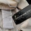 Rinascimento Rozmiar M Kolor Beżowy Odkryte Ramiona Sukienka Bodycon Bezrękawnik Krótka Materiał Bawełna