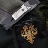 St-martins Rozmiar 40 Kolor Czarny Pasy W serek Sukienka Ołówkowa Krótki rękaw Do Kolan Materiał Bawełna