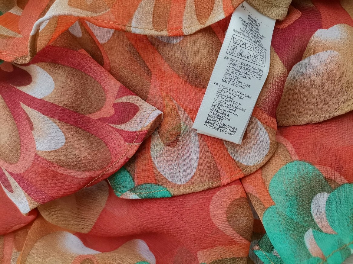 Forever 21 Rozmiar S Kolor Pomarańczowy Okrągły dekolt Tunika Bluzka Bezrękawnik Forever 21 Rozmiar S Kolor Pomarańczowy Okrągły dekolt Tunika Bluzka Bezrękawnik