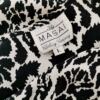 The Masai Rozmiar L Kolor Czarny Panterka W serek Tunika Bluzka Rękaw 3/4 Materiał Wiskoza 100%