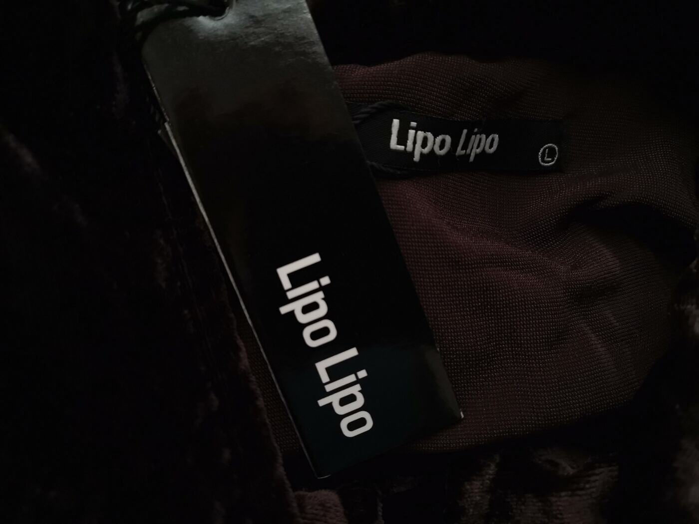 IMG_20210302_141220.jpg Lipo lipo Rozmiar L Kolor Purpurowy Kołnierz Żakiet z zapięciem Długi rękaw Materiał Wiskoza