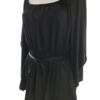 Stock h lm Rozmiar M Kolor Czarny Kwadratowy dekolt Tunika Bluzka Krótki rękaw Materiał Rayon