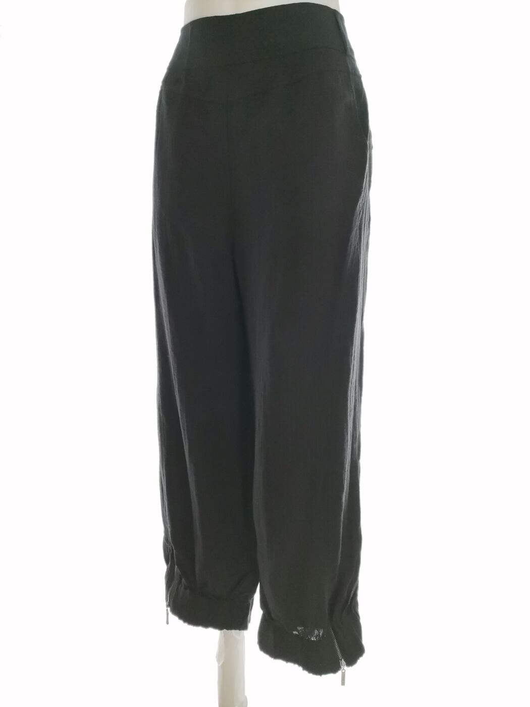 IMG_20210304_104843.jpg Choise Rozmiar 2XL Kolor Czarny Spodnie Casual Materiał Rayon