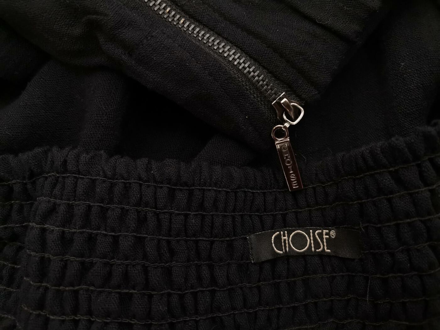 IMG_20210304_105245.jpg Choise Rozmiar 2XL Kolor Czarny Spodnie Casual Materiał Rayon