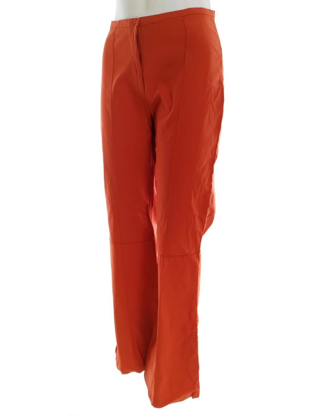 Vero moda Rozmiar 38 Kolor Pomarańczowy Spodnie Casual Materiał Wiskoza