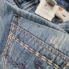 Rozmiar 28 / 32 Kolor Niebieski Spodnie Jeansy Materiał Bawełna