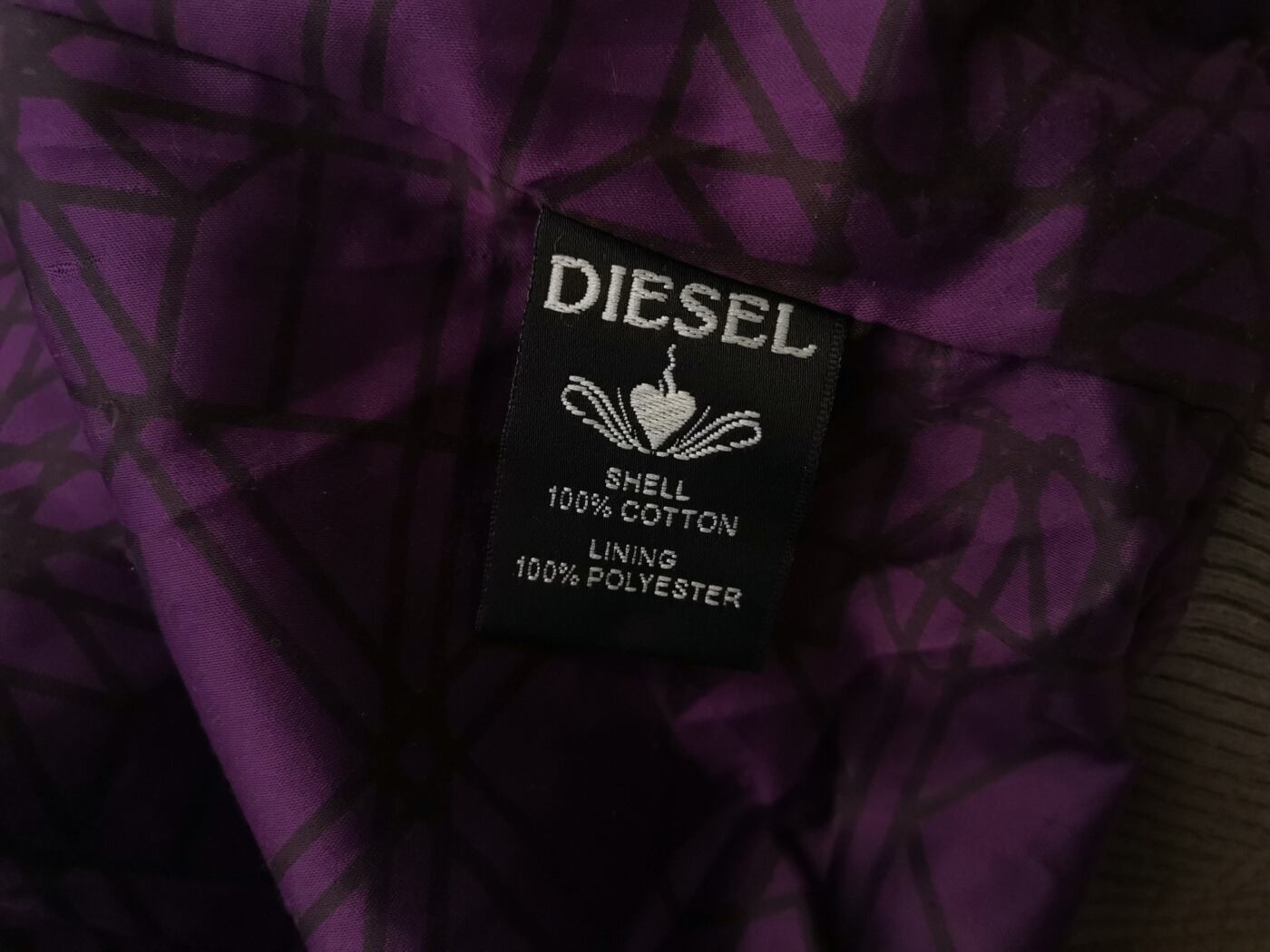 IMG_20210308_152943.jpg Diesel Rozmiar M Kolor Szary Krata Kurtka Długi rękaw Materiał Bawełna 100%