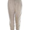 Time Rozmiar 38 Kolor Khaki Spodnie Casual Materiał Len 100%