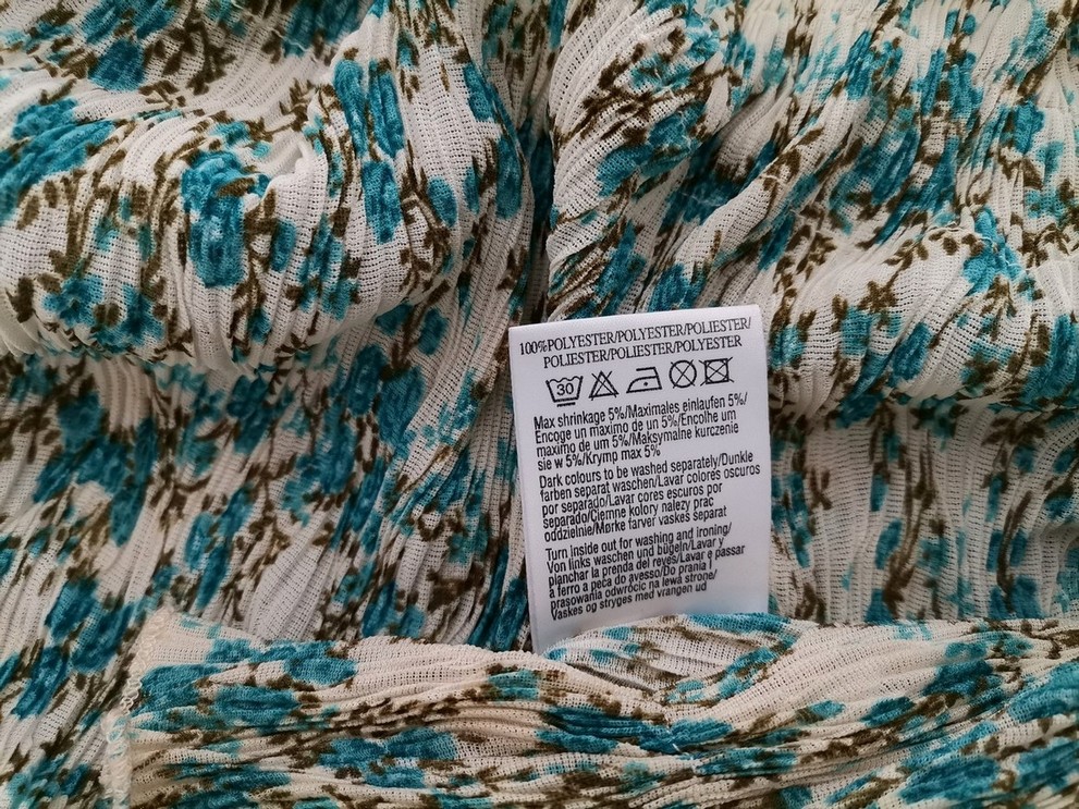 IMG_20210311_092221.jpg Vero moda Rozmiar M Kolor Turkusowy W łódkę Bluzka Długi rękaw