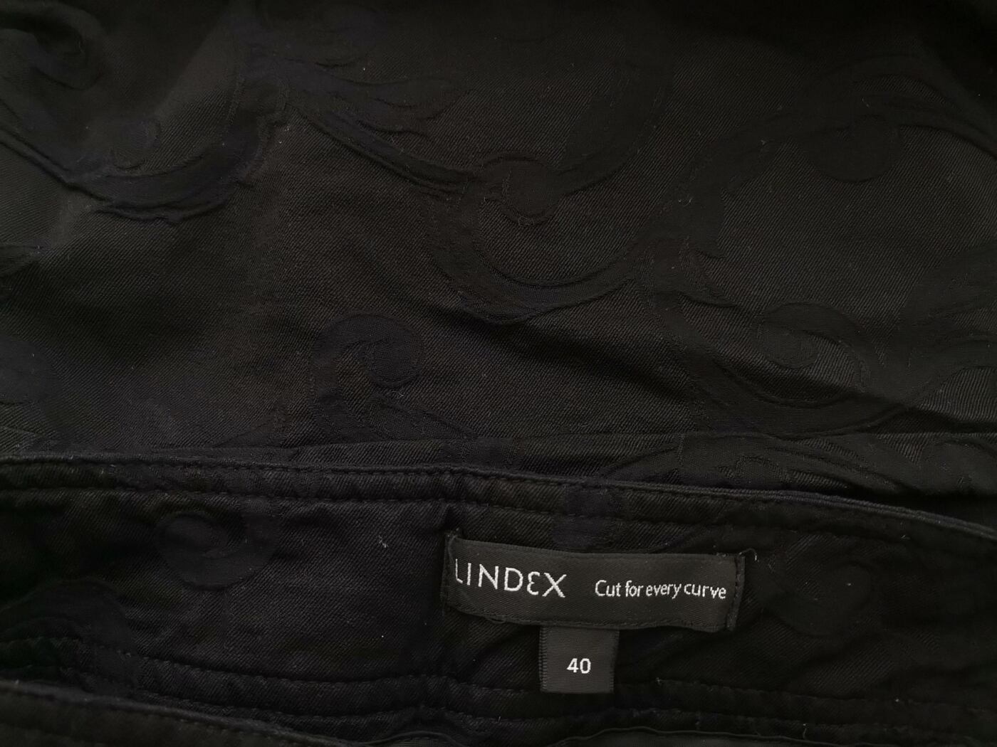Lindex Rozmiar 40 Kolor Czarny Spodnie Eleganckie Materiał Wiskoza