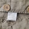 Time Rozmiar 36 Kolor Khaki W serek Żakiet z zapięciem Rękaw 3/4 Materiał Len 100%