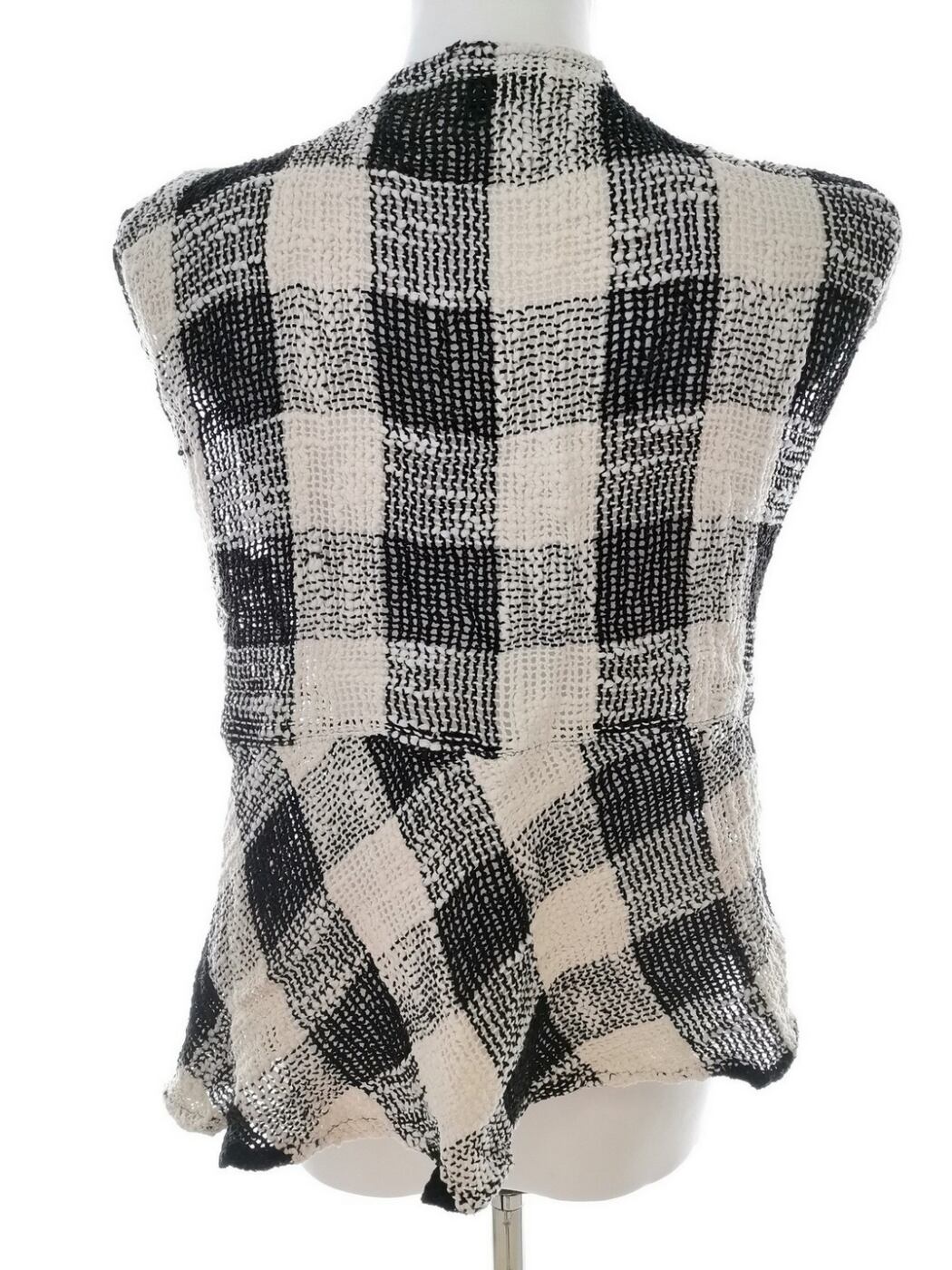 The Masai Rozmiar XXL Kolor Kremowy Krata Kamizelka Bezrękawnik Materiał Bawełna