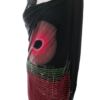 DESIGUAL Rozmiar XL Kolor Czarny Pasy Drapowany dekolt Tunika Bluzka Długi rękaw Materiał Wiskoza 100%
