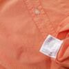 Gant Rozmiar M Kolor Pomarańczowy Krata Kołnierz Męska Koszula Casual Krótki rękaw Materiał Bawełna 100%