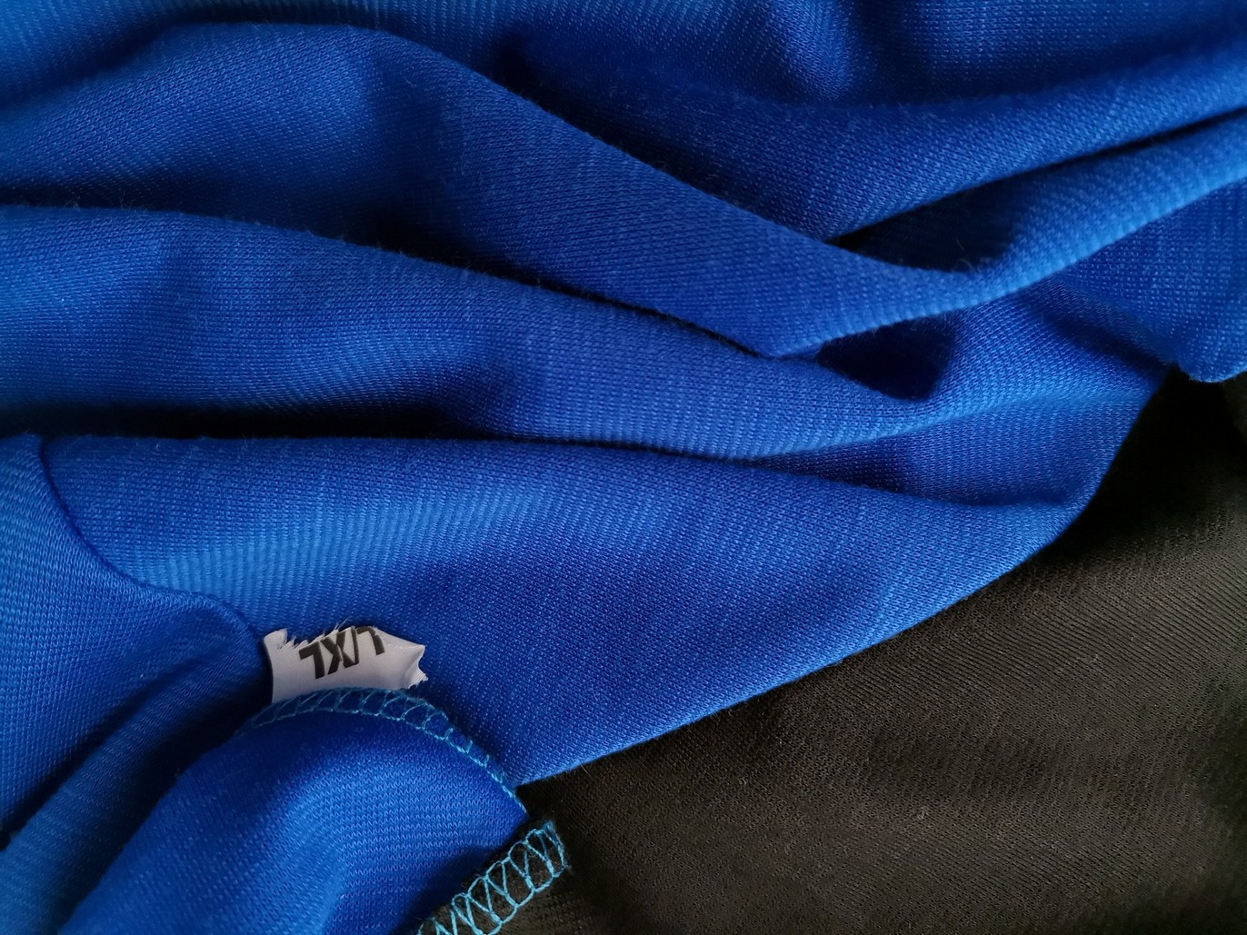 Be Jealous Rozmiar L/XL Kolor Niebieski Okrągły dekolt Sukienka Ołówkowa Bezrękawnik Do Kolan