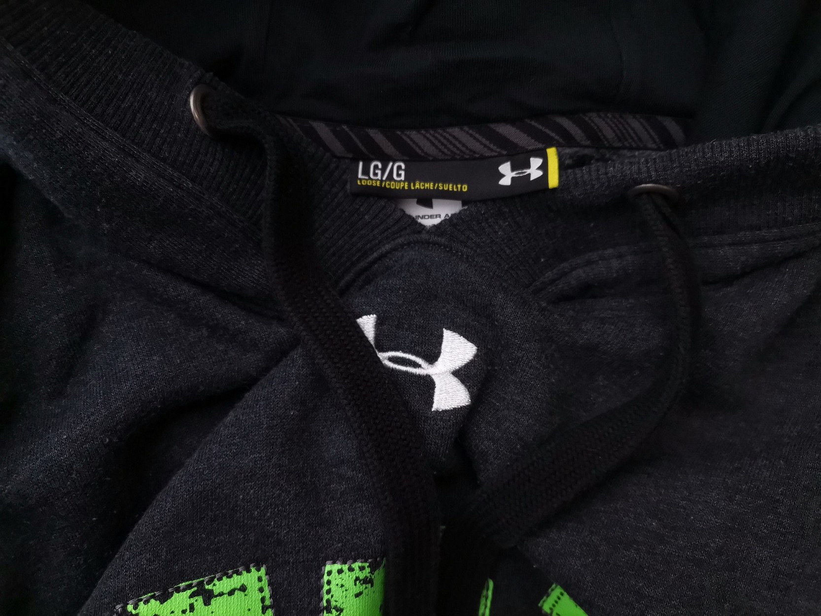 IMG_20210316_133922.jpg Under Armour Rozmiar LG/G Kolor Granatowy Męski Sweter Długi rękaw Materiał Bawełna