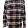 BARBOUR Rozmiar L Kolor Granatowy Krata Kołnierz Męska Koszula Casual Długi rękaw Materiał Bawełna 100%